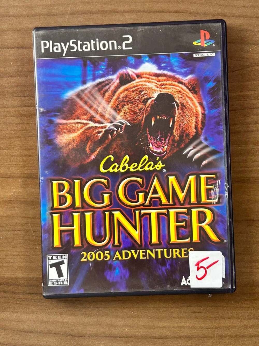 Cabela's Big Game Hunter 2005 Adventures Sony PlayStation 2 PS2 Disc & Case